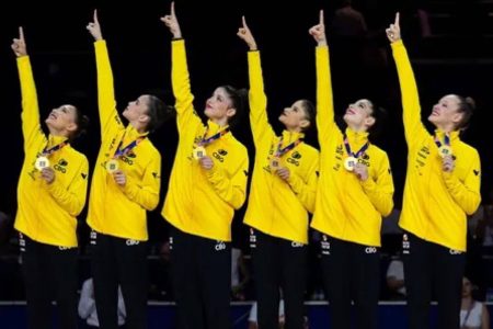 Brasil faz história com dois ouros inéditos no Mundial de Ginástica Rítmica