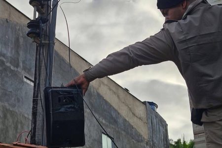 PM retira câmeras usadas pelo tráfico para monitorar região em Saubara