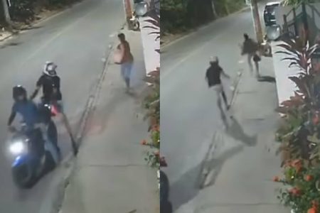 Mulher é perseguida por assaltante durante roubo no Stiep