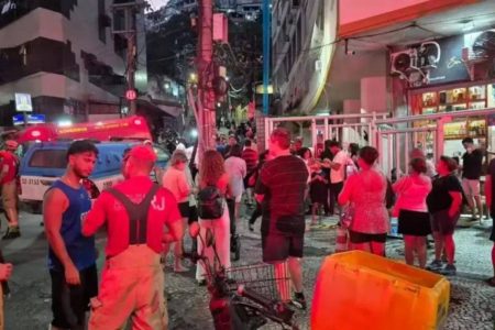 Explosão em prédio residencial assusta moradores de Copacabana