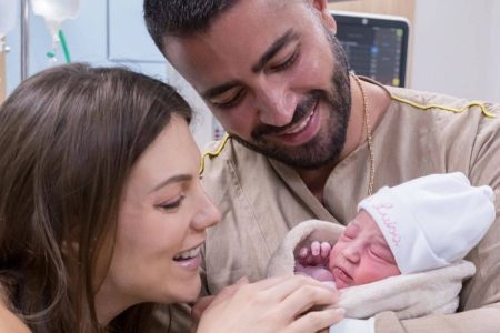 Nasce Maria Luísa, primeira neta de Bell Marques, filha de Rafa Marques e Pati Guerra