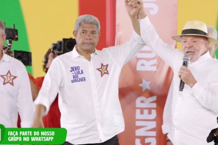 Lula diz que ele e Jerônimo torcem para o Vitória por estarem do “lado mais necessitados”