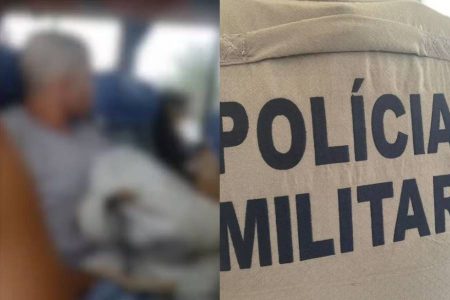Homem é preso após se masturbar diante de mulher durante viagem de ônibus na Bahia
