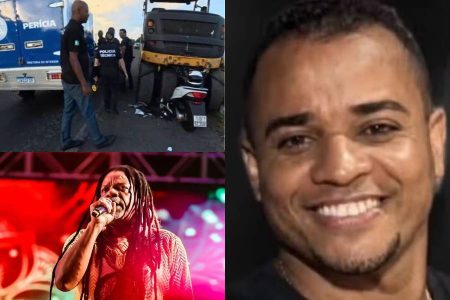 Filho de Lazinho do Olodum é identificado como motociclista que morreu após bater em rolo compressor na BR-324