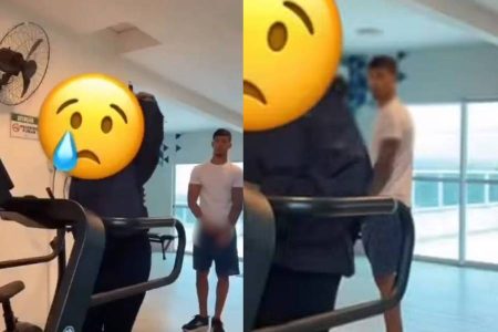 Homem flagrado após se masturbar atrás de mulher em academia é solto na Bahia