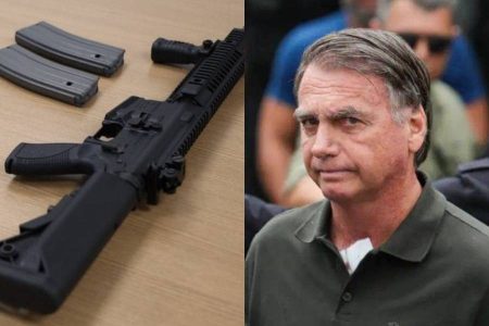Moraes manda armas apreendidas de Bolsonaro ao Exército para destruição ou doação