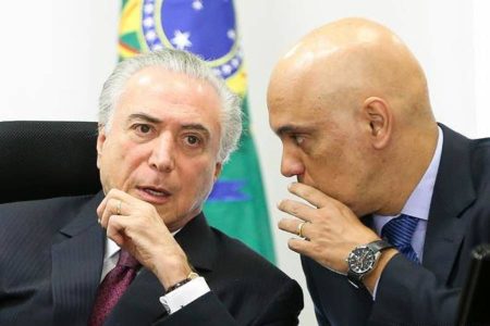 Temer diz ter orientado Moraes a dialogar com Mendonça para conter crise no STF: “Solução ideal”