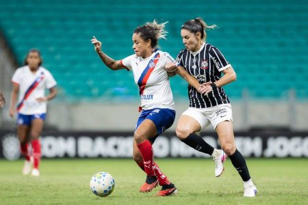 Bahia encara o Corinthians na Fonte Nova pela ida da semifinal do Brasileiro Feminino