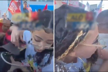 “Roubaram meu celular”: mulher é furtada durante caminhada do PT