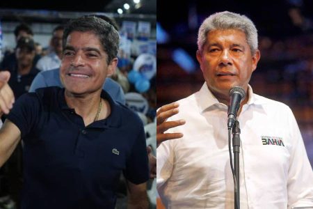 Quaest: ACM Neto aparece na frente de Jerônimo com 42% das intenções de voto