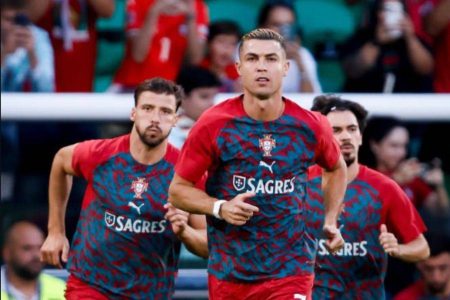Cristiano Ronaldo deixa treino de Portugal após Jorge Jesus indicar Gonçalo Ramos como titular