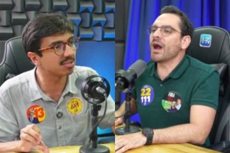 Petista e bolsonarista se agridem após troca de ofensas durante debate