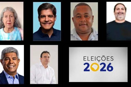 Seis candidatos disputam governo da Bahia nas eleições de 2026