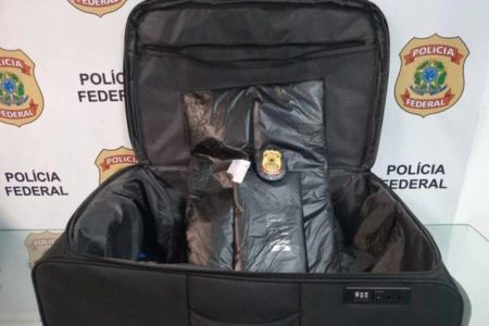 Passageiro que saiu de Salvador é preso com 3,5 kg de cocaína no Rio