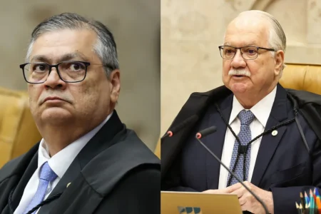 Dino e Fachin batem boca durante sessão do STF sobre Moraes