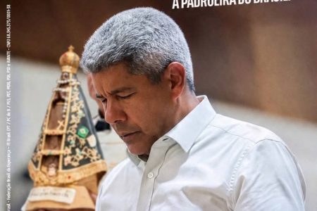 Jerônimo embarca na fake news sobre Nossa Senhora Aparecida