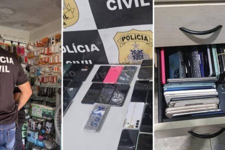 Operação da Polícia Civil recolhe cerca de 100 celulares em Barreiras