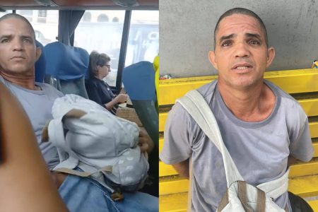Homem é detido por importunar passageira dentro de ônibus em Ilhéus