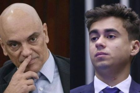 Nikolas Ferreira pede prisão preventiva de Moraes