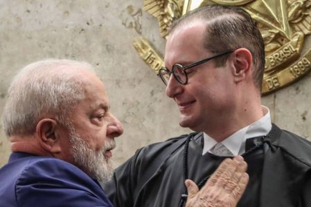 Cristiano Zanin, ministro do STF, e o presidente Lula/ Crédito: Valter Campanato/Agência Brasil