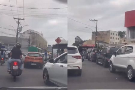 E a ponte? Motoristas enfrentam mais de quatro horas de espera na fila no ferry-boat neste sábado (05)