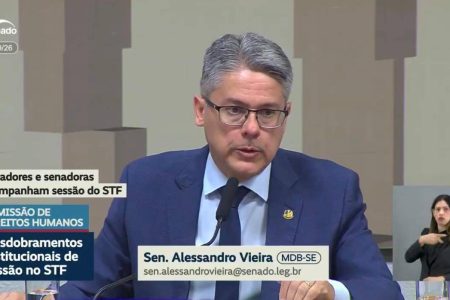 Senador recorre ao STF para destravar CPI e investigar relação de ministros com Vorcaro