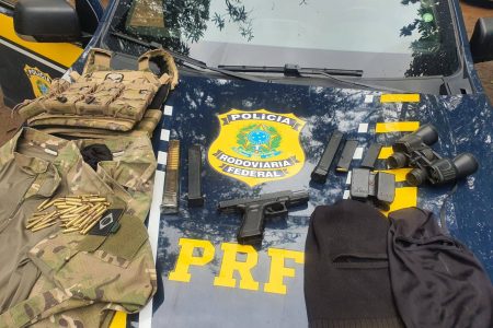 Líder do Comando Vermelho no sul da Bahia é preso após troca de tiros com a polícia na BR-101