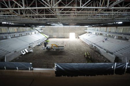 Obras da arena Balbinão chega a 80% e deve ser inaugurada no início de 2027 em Salvador
