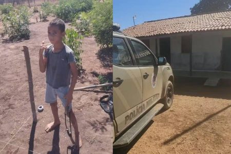 Menino de 8 anos morre após ser atingido por faca durante briga familiar na Bahia