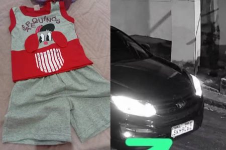 Bebê é levado por homem armado em praça e encontrado em cabana de praia na Bahia