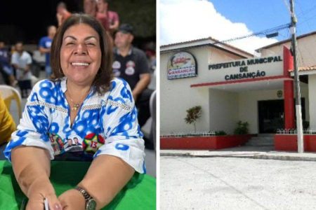 Prefeita de Cansanção que nomeou filha para chefia de gabinete já foi condenada por lavagem de dinheiro