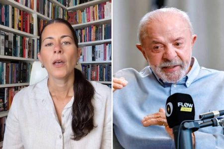 Jéssica Senra cobra de candidatos propostas para mulheres, Lula responde e ela questiona: “E nos ministérios?”