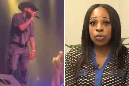 Cantor é alvo de mandado de prisão após ser filmado agredindo mulher durante show nos EUA
