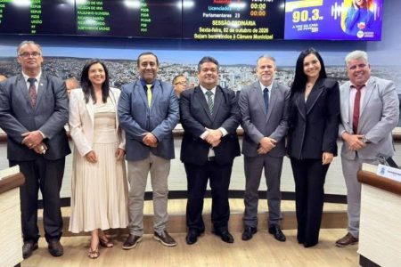 Ivan Cordeiro é reeleito presidente da Câmara de Vitória da Conquista para o biênio 2027-2028