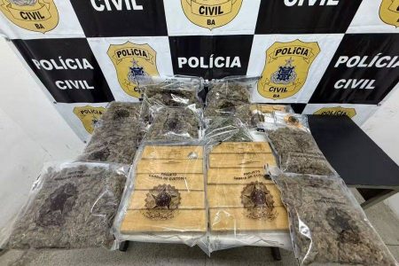 Quatro homens são presos por suspeita de tráfico de drogas em Salvador e Jequié