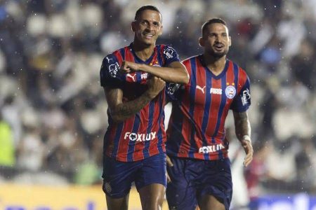 Juba conta com mais gols que todos os centroavantes do Bahia somados no Brasileirão