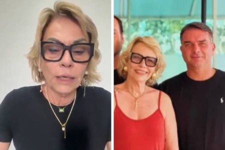 Mãe de Flávio Bolsonaro lamenta ida do filho aos EUA e cita “perseguições injustas”