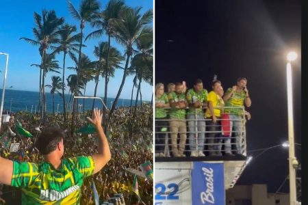 “No meu governo, vão entregar”, diz Flávio Bolsonaro sobre ponte Salvador-Itaparica
