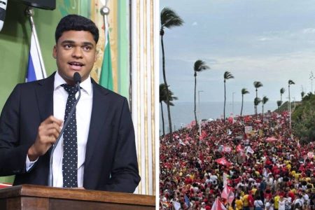 Denúncia de Sandro Filho leva MP Eleitoral a investigar possível showmício de Daniela Mercury em ato pró-Lula, em Salvador