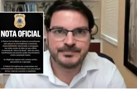 Polícia Civil investiga Rodrigo Constantino após ataques contra a Bahia e baianos