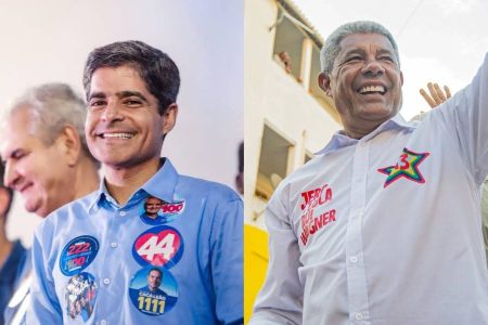 Futura Inteligência: ACM Neto lidera com 4,3 pontos de vantagem sobre Jerônimo