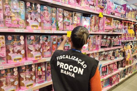 Procon-BA fiscaliza lojas de Salvador antes do Dia das Crianças e prevê multas de até R$ 6 milhões