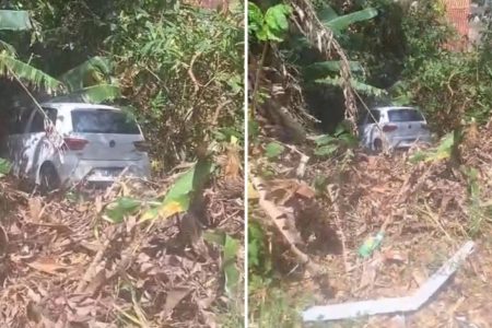 Motorista de aplicativo cai em ribanceira após seguir rota indicada por GPS em Salvador