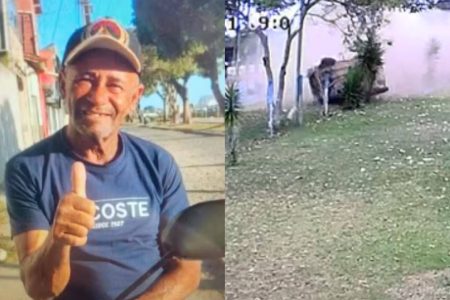 Idoso morre após carro capotar várias vezes a caminho de almoço de família em Itabela