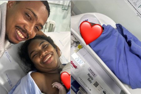 Raquel Brito anuncia nascimento do primeiro filho e compartilha registro do bebê nas redes sociais