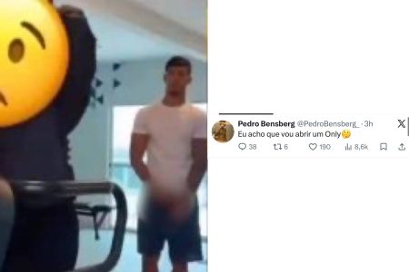 Homem flagrado se masturbando atrás de mulher em academia de Feira de Santana anuncia OnlyFans