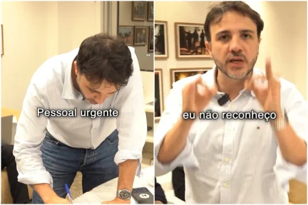 Renan Santos ironiza carta de Flávio Bolsonaro e se declara “presidente da República” em vídeo