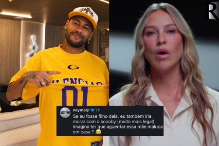 Neymar reage à críticas de Luana: “Imagina aguentar essa mãe maluca em casa?”