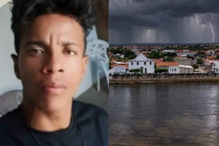 Jovem morre após ser atingido por raio durante chuva forte em Barra, no oeste da Bahia