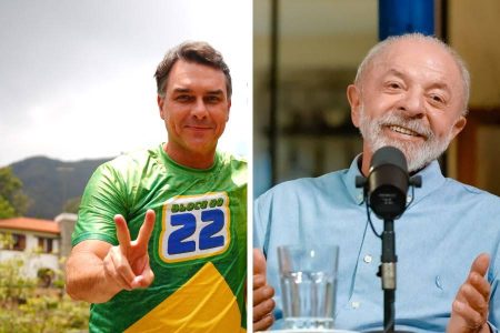 Flávio Bolsonaro tem 52% dos votos válidos contra 48% de Lula, aponta Gerp